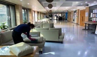 "우리 아프지 말고 다시 만나요" - 신종 코로나바이러스 감염증 확산 방지를 위한 복지관 모습들