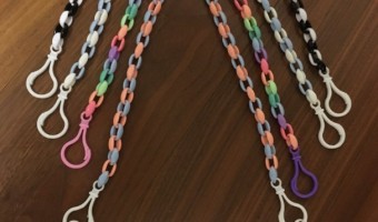 마스크 줄을 만들어 전해준 김규민 군 고맚맙습니다.