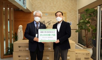 마스크 1만5천장을 후원한 마스크공작소, 고맙습니다!