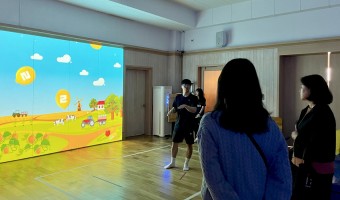 구립동대문장애인종합복지관이 스마트발달트레이닝 서비스 관련 방문