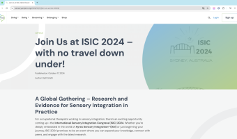 2024 국제 감각통합 학회 주제를 통해 본 증거 기반의 복지관 서비스의 중요성과 의미 | 서울장애인종합복지…